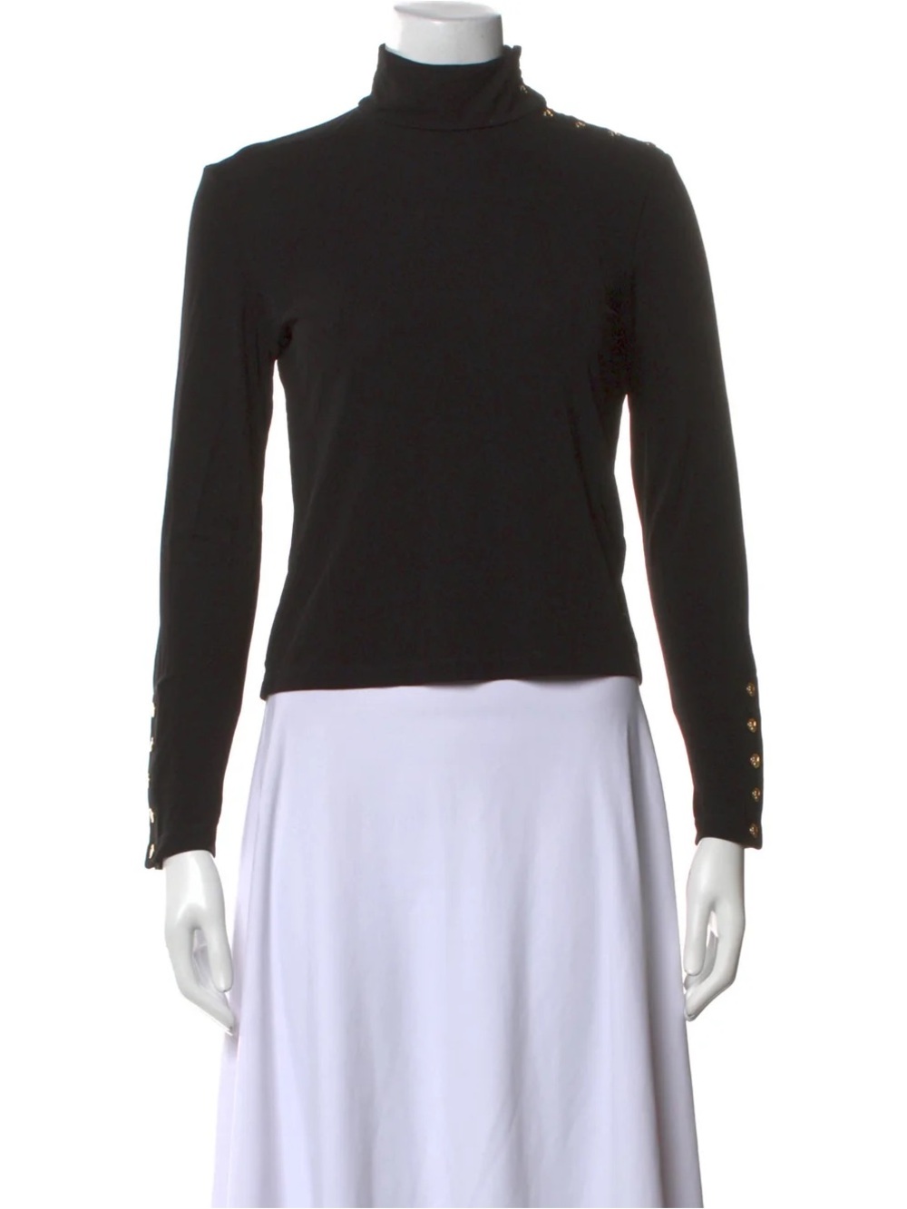 Tory Burch Turtleneck Long Sleeve Top S